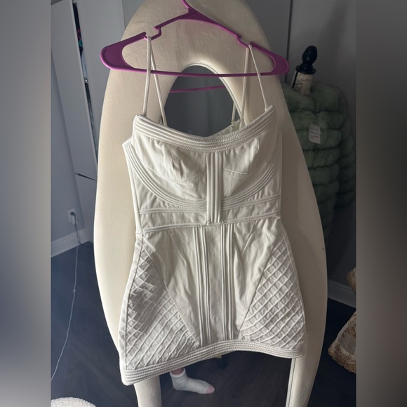 Zimmermann White Mini Dress size number 1 small medium - Picture 2 of 6